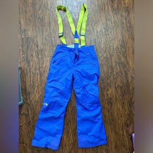 North Face ski pants w/ suspenders, Sz: XL Girls